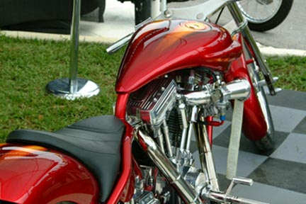 Essen Motor Show winner SMC Ruby Red Custom The Comet