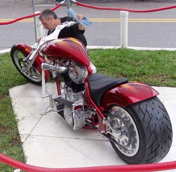 Essen Motor Show winner SMC Ruby Red Custom The Comet