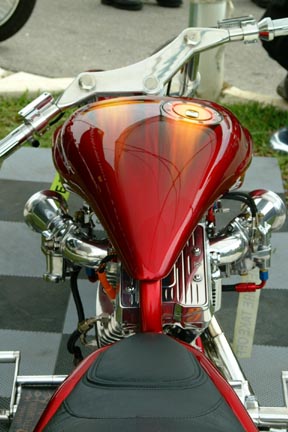 Essen Motor Show winner SMC Ruby Red Custom The Comet